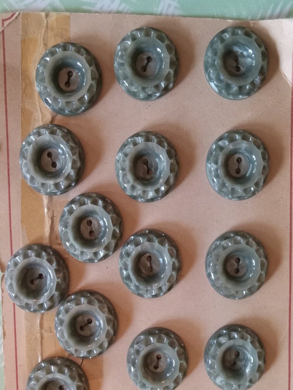 Vintage original set buttons 1940 1950